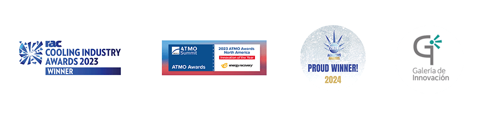 Awards recieved by the PX G1300 pressure exchanger