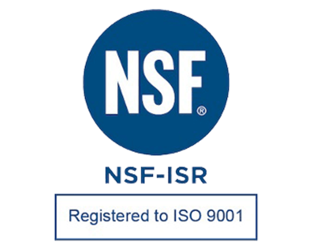 NSF ISO 9001 徽标