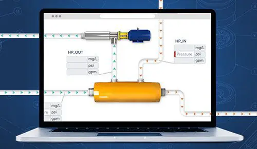 Power Model Pro application on a laptop