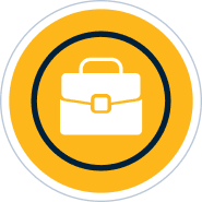 Icon of a briefcase