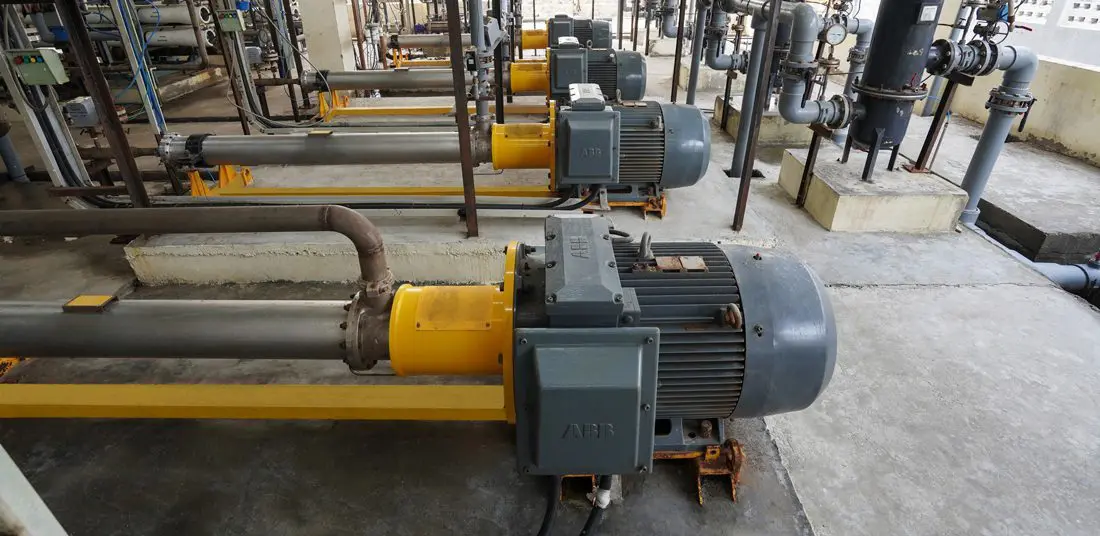 Water treatment facility.