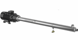 Image of an Energy Recovery Grundfos X Pump.