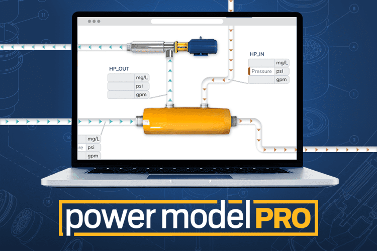 PowerModel Pro on a laptop