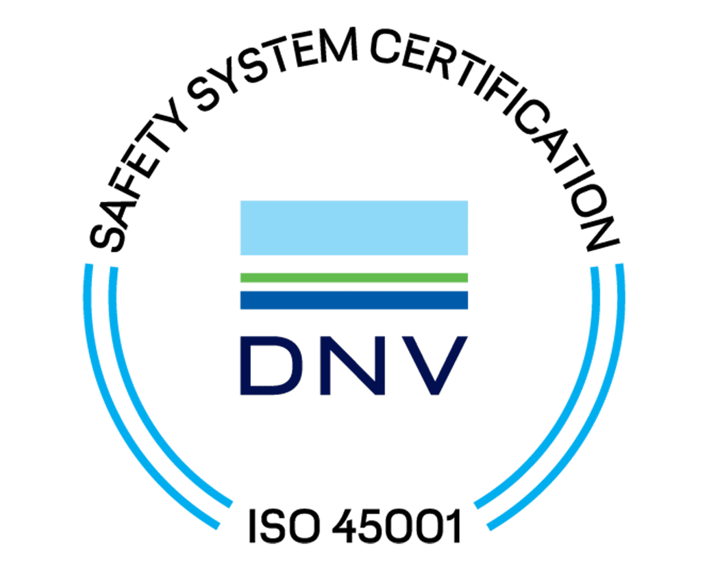 DNV ISO 45001 logo