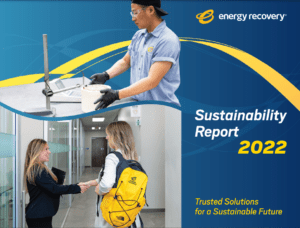 The 2022 Sustainability Report cover