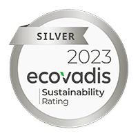 Silver EcoVadis Sustainability Rating logo