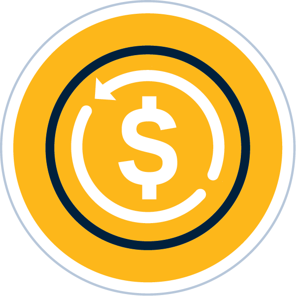 Icon of a dollar sign.