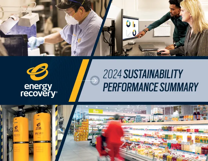 The cover of the 2024 Sustainability Performance Report